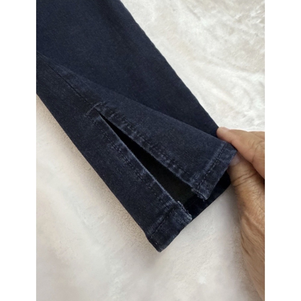 AG Adriano Goldschmied High-Rise Stevie Ankle Jeans Dark Wash Slim Straight 26R - Picture 7 of 13